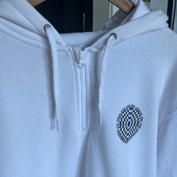 Quarter Zip Vans Hoodie - Picture 3 of 5